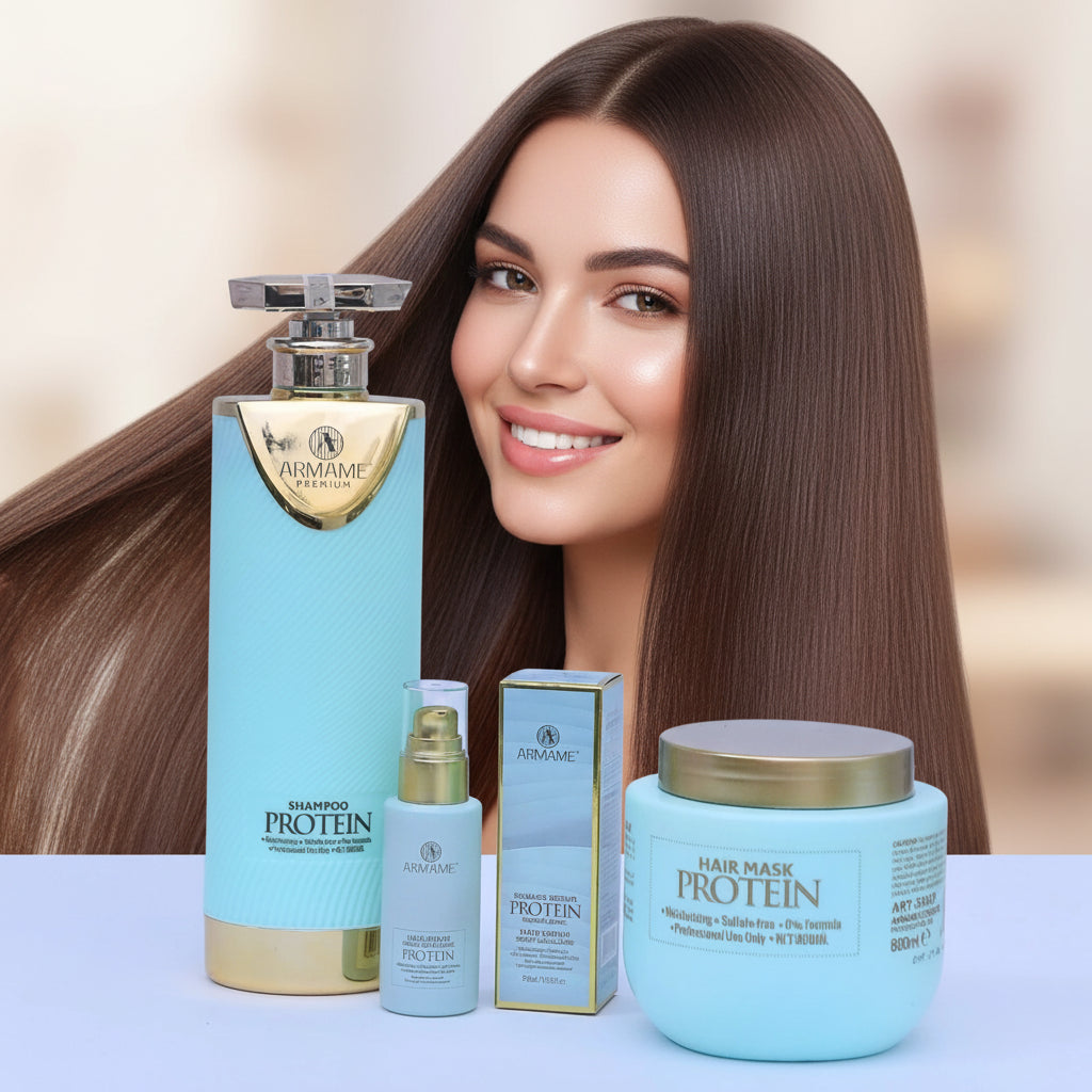 ARMAME PROTEIN REPAIR SET – Routine Complète Cheveux Abîmés