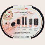 Coffret coiffant ARMAME Supermotor Pro 6-en-1 et ses accessoires
