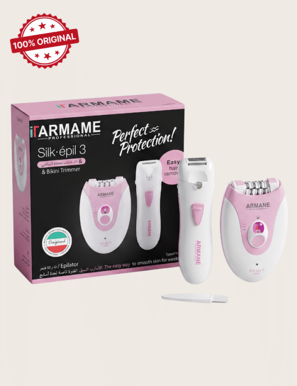 Épilateur et tondeuse 2-en-1 ARMAME